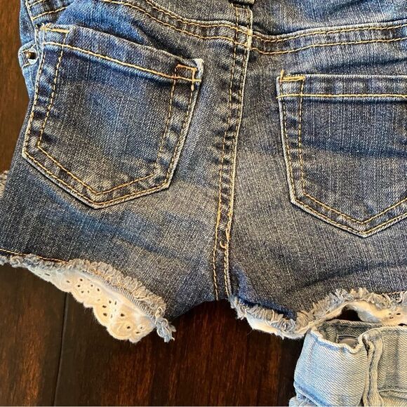 Girl Shorts $6 each Bundle 5 pack Jean Cotton 18-24M - Picture 7 of 13
